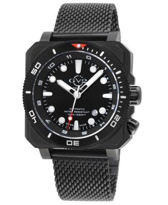 Men's XO Submarine Swiss Automatic IP Mesh Band Watch