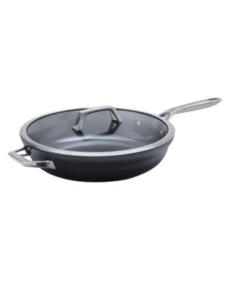 Motion Hard-Anodized Aluminum 13.5" Deep Fryer with Lid