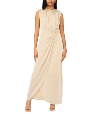 hawaiian print dresses for women Hōʻolu Maxi Dress in Kapa Kuiki Hawaiian Print
