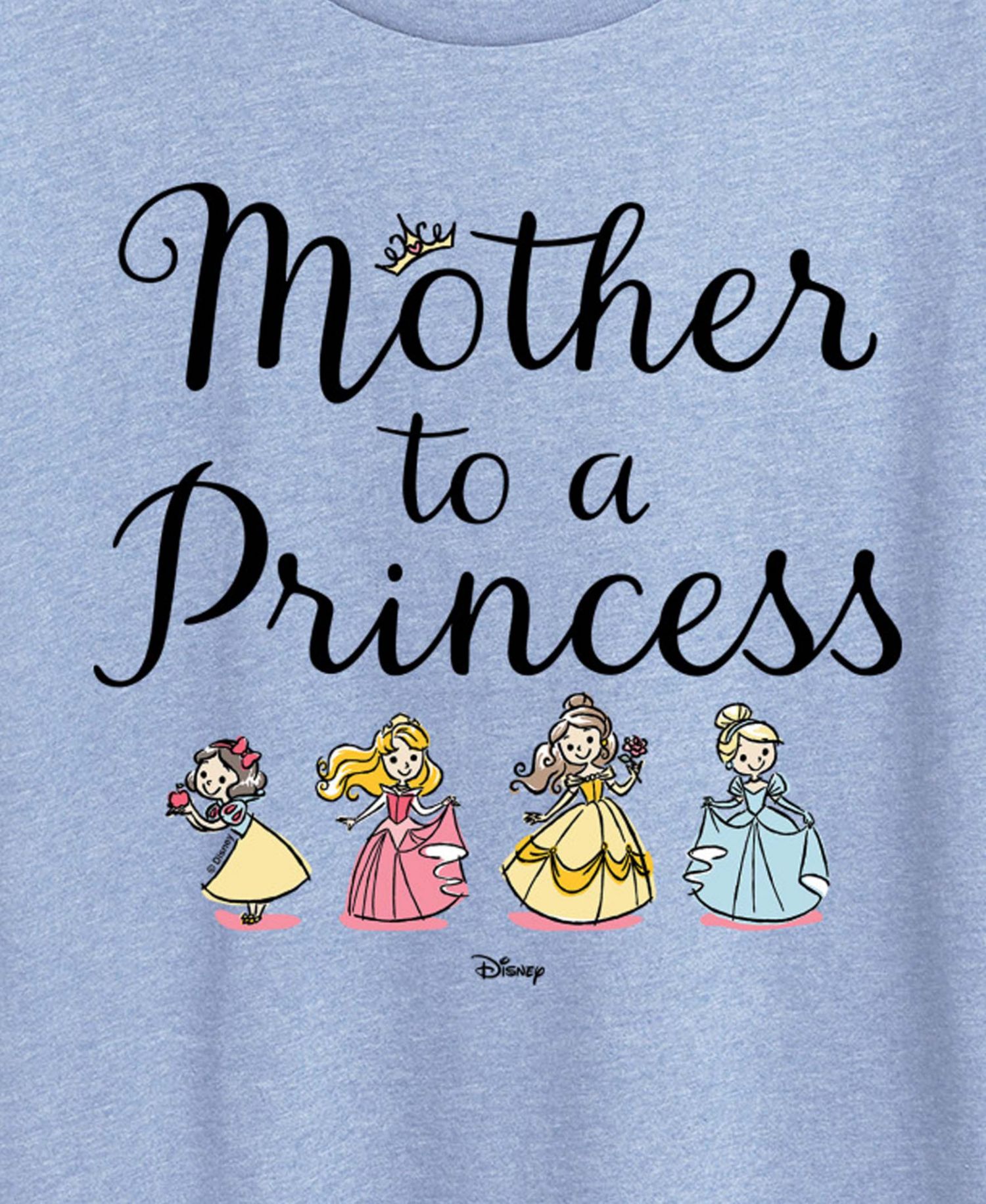 Plus Size Disney Princess Mother to Princess Short-Sleeve Graphic T-Shirt