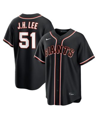 Men's Jung Hoo Lee Black San Francisco Giants 2026 Replica Fashion Jersey