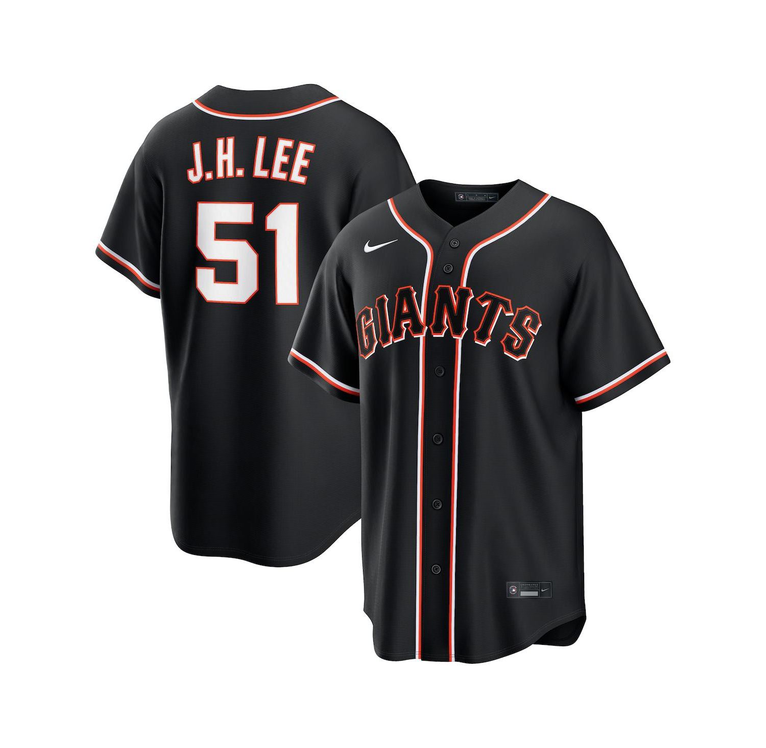 Men's Jung Hoo Lee Black San Francisco Giants 2026 Replica Fashion Jersey