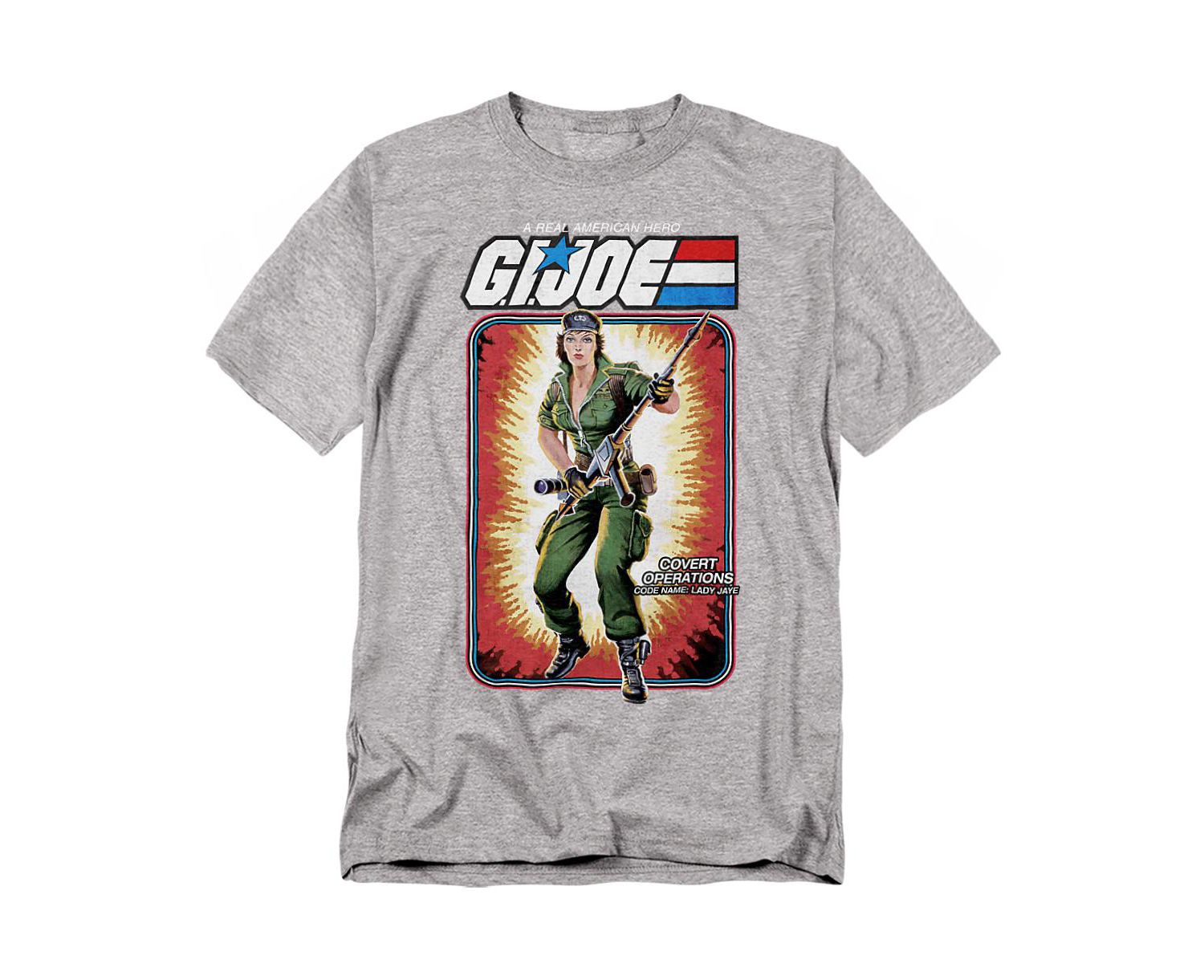 Men's G.I. Joe Lady Jaye Card T-Shirt
