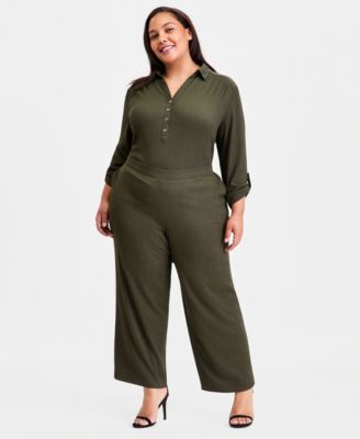 Plus Size Pull-On Pants