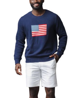 Men's Hope and Henry Organic Crew Neck Flag Sweater