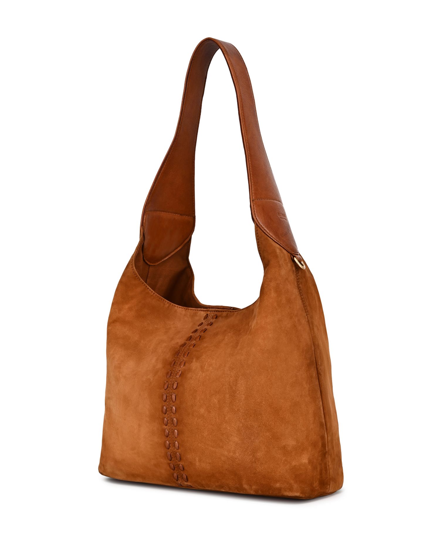 Hydrangea Medium Vintage Ombre Hobo Handbag