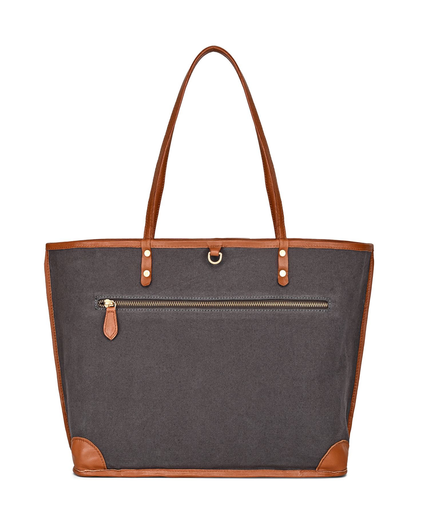 Camellia Large Reversible Leather Tote Handbag