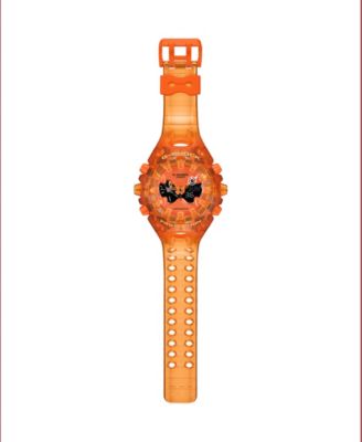 G-Shock Men's Japanese Quartz Analog Digital Orange Resin Watch