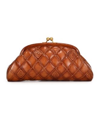 Petunia Quilted Mini Beauty Clutch Handbag