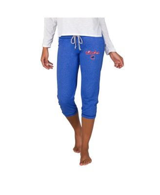 Women's Royal Chicago Cubs Quest Knit Capri Pants