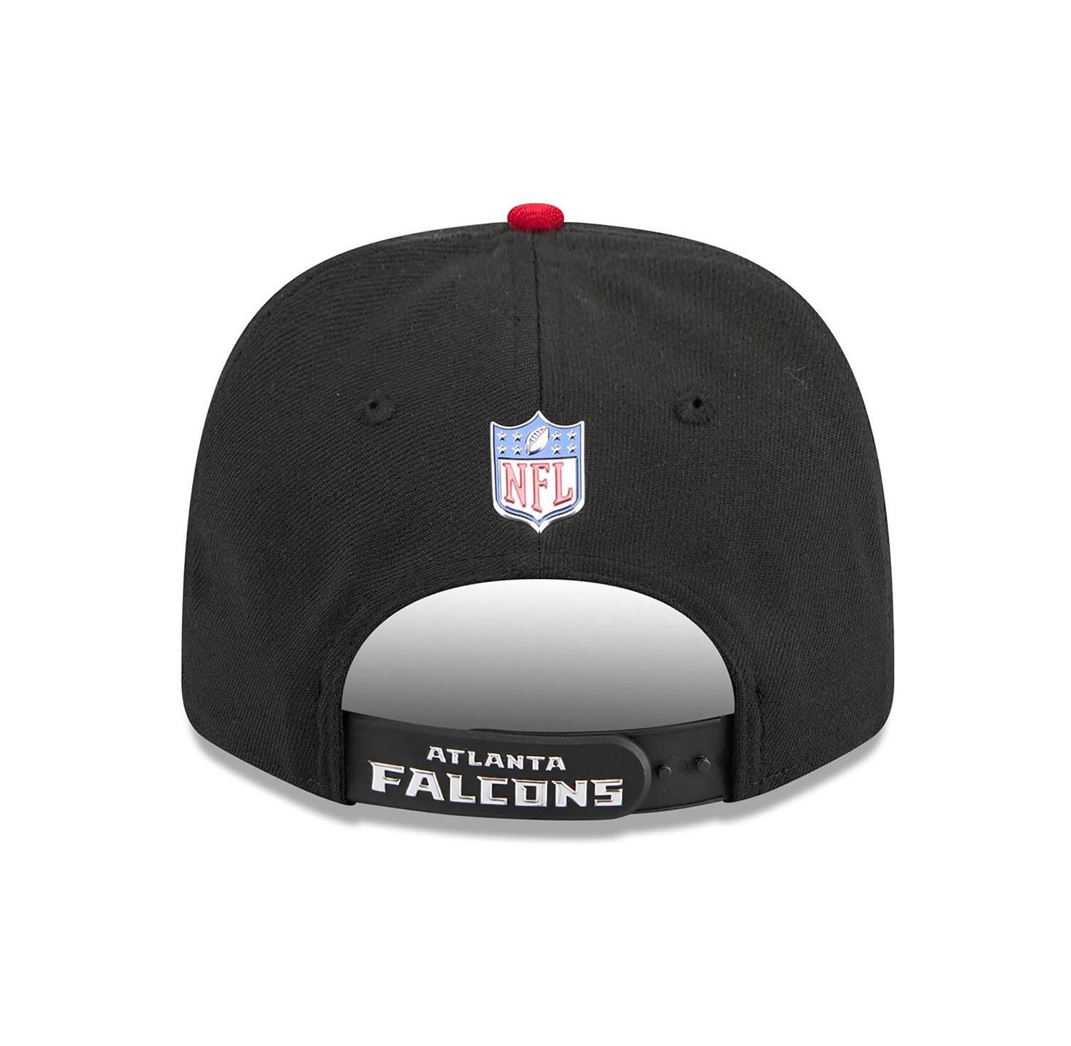 Men's Black/Red Atlanta Falcons 2026 NFL Draft 9SEVENTY Adjustable Hat