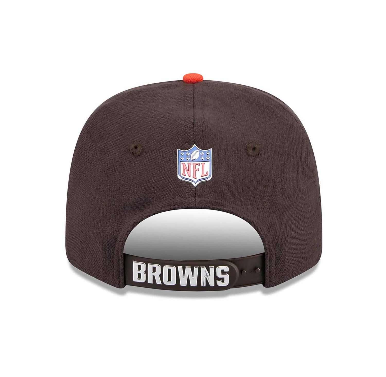 Men's Brown/Orange Cleveland Browns 2026 NFL Draft 9SEVENTY Adjustable Hat