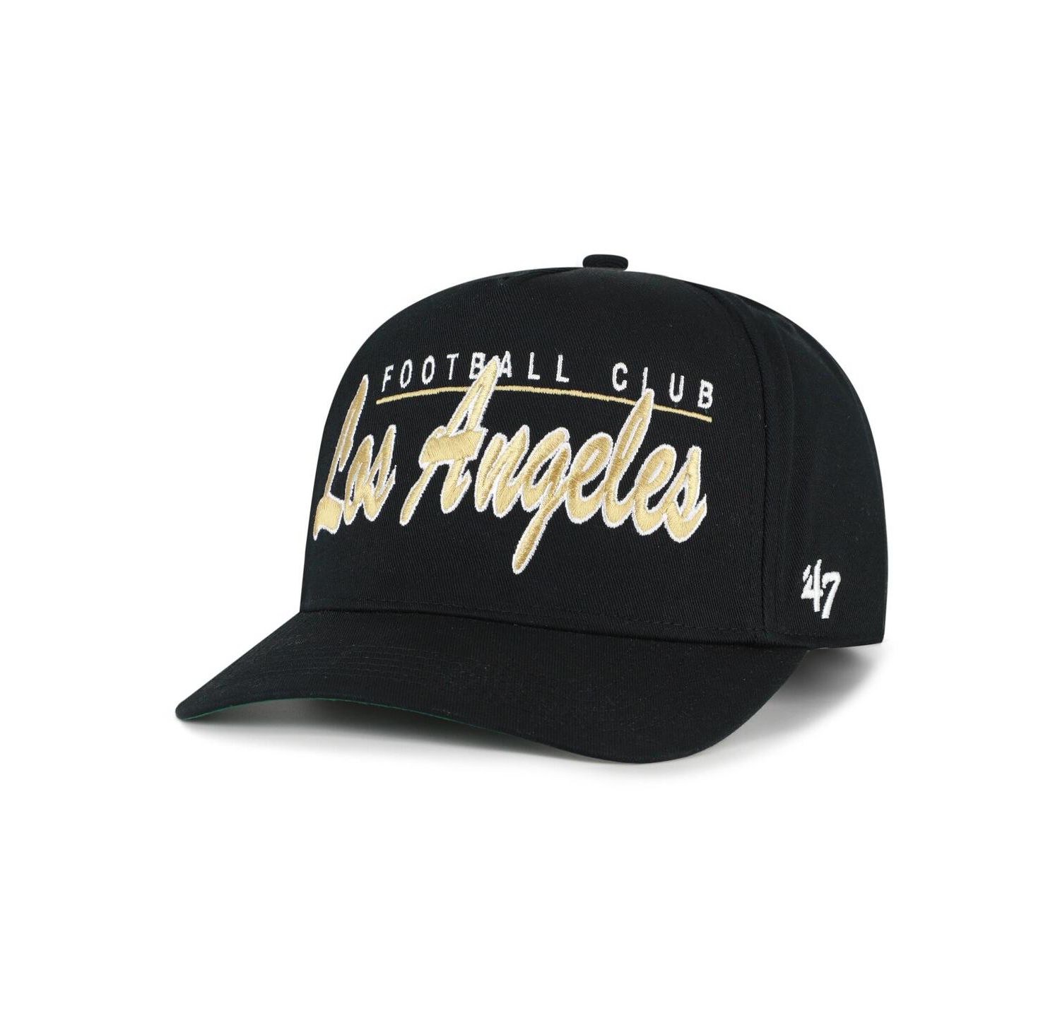 Men's Black LAFC Brush Mark Hitch Adjustable Hat