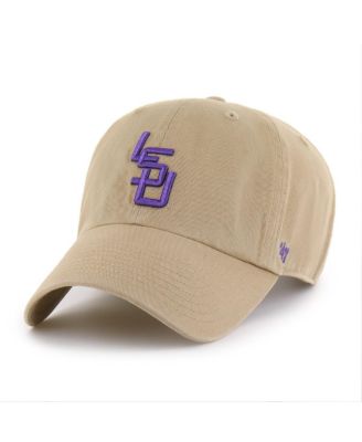 Men's Khaki LSU Tigers Vault Clean Up Adjustable Hat