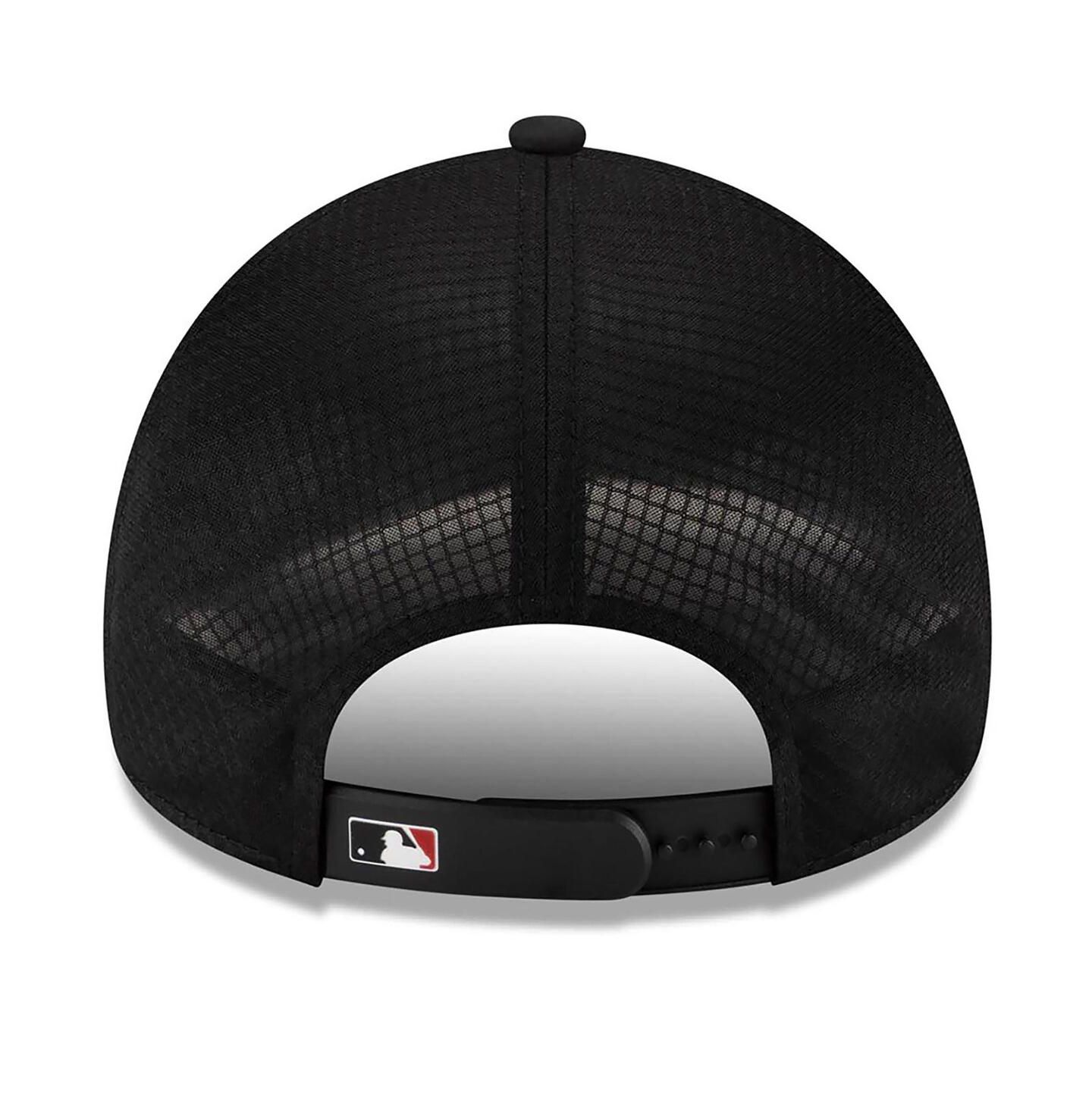 Мужская кепка-тракер New Era Arizona Diamondbacks 2026 Batting Practice Apex 9FORTY, Black — фото 2