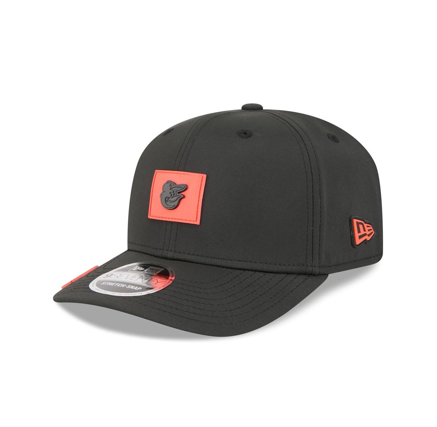 Men's Black Baltimore Orioles 2026 Clubhouse 9SEVENTY Adjustable Hat
