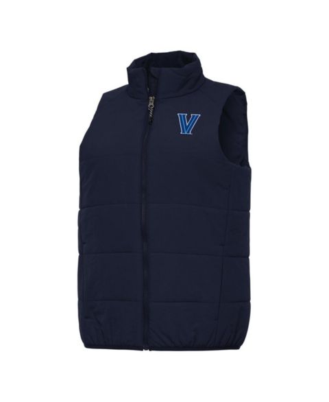 Женские жилеты Antigua Women's Navy Villanova Wildcats Experience Full-Zip Vest
