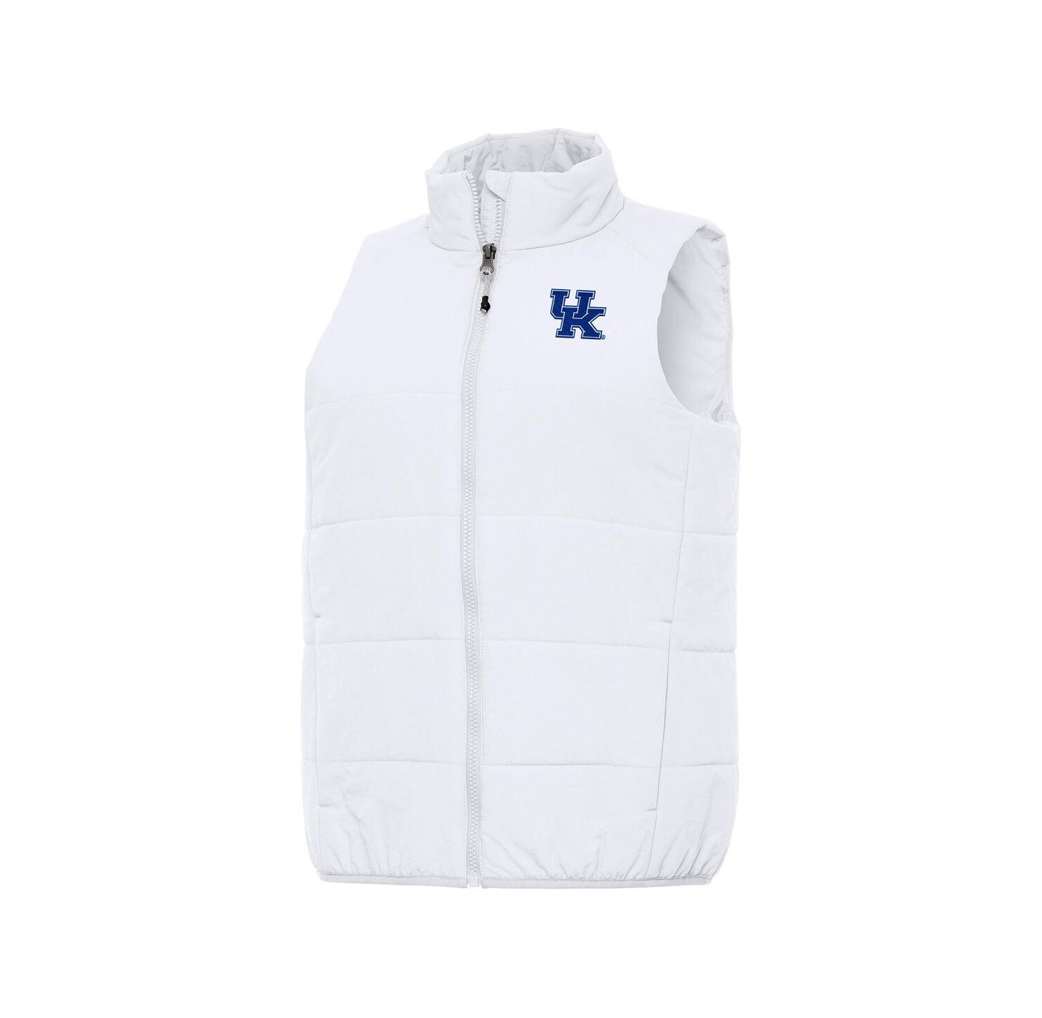 Women's White Kentucky Wildcats Experience Full-Zip Vest
