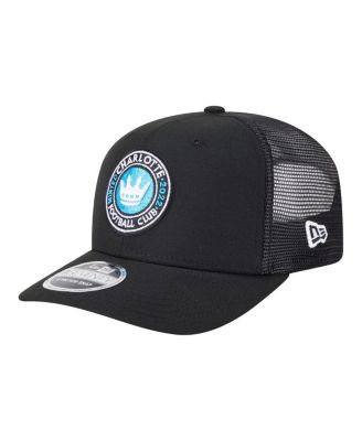 Men's Black Charlotte FC Jersey Hook 9SEVENTY Adjustable Hat