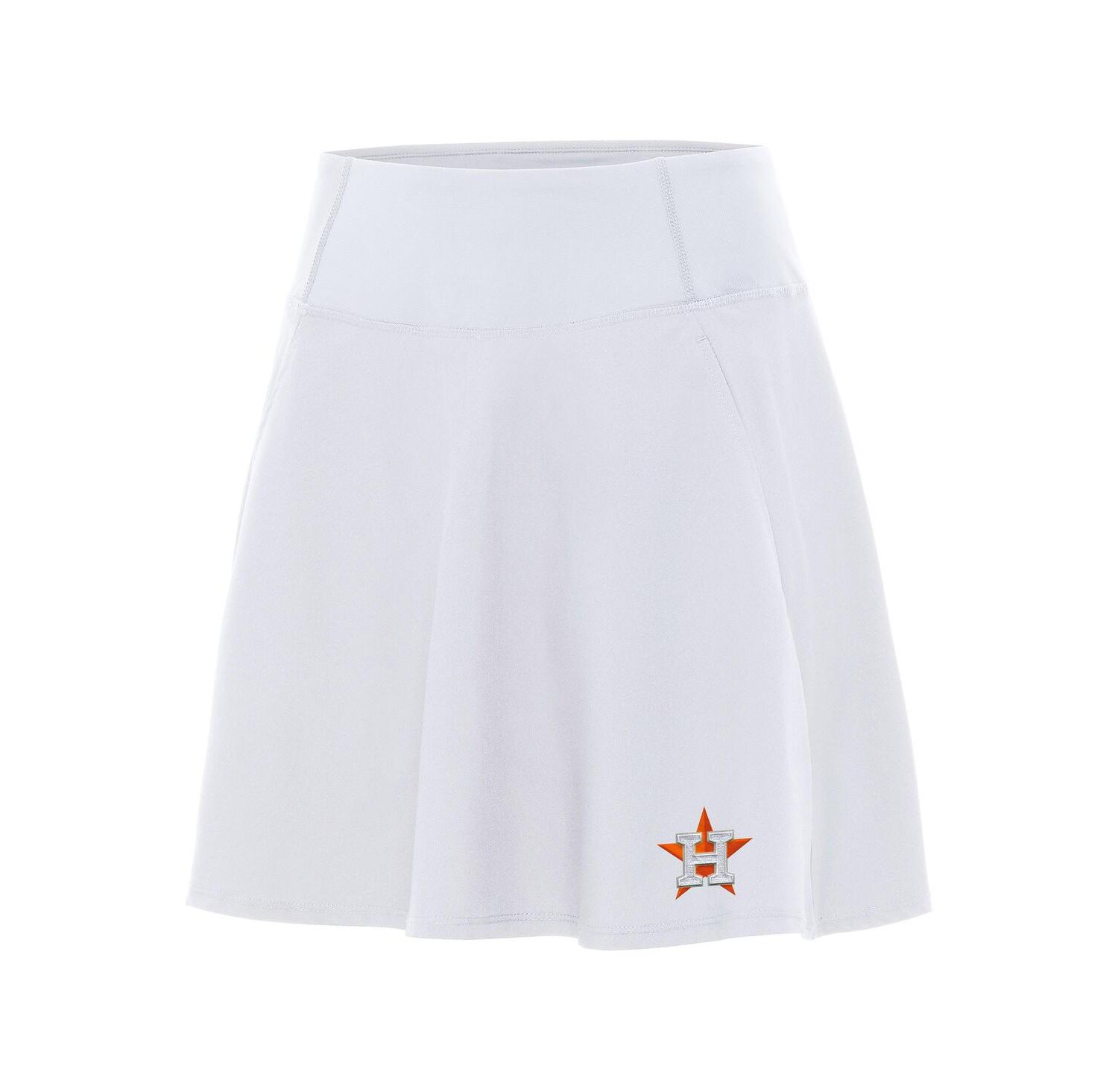 Women's White Houston Astros Chip Skort