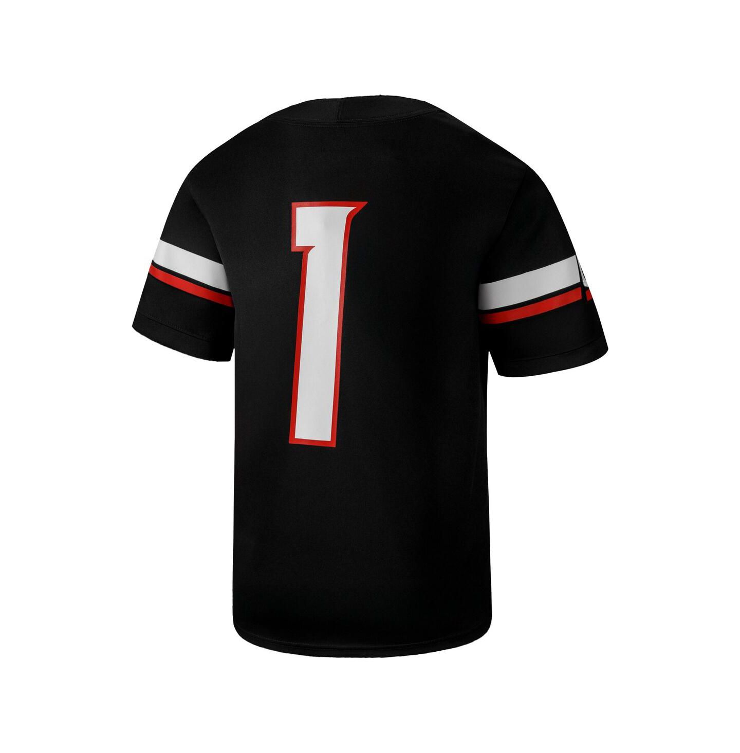 Детский топ Nike 1 Black Cincinnati Bearcats Football Game Jersey — фото 2