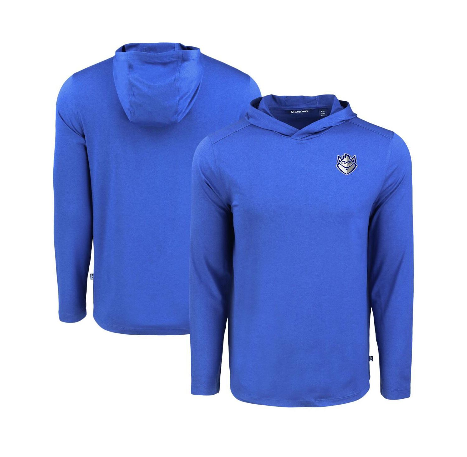 Men's Blue Saint Louis Billikens Coastline Epic Comfort Eco Long Sleeve Hoodie T-Shirt