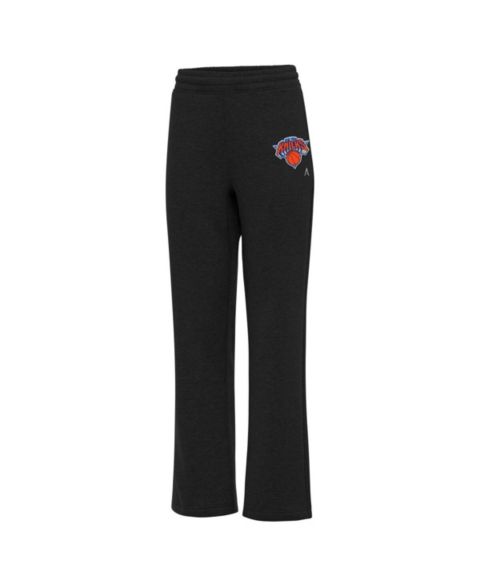 Женские брюки Antigua Black New York Knicks Victory Sweatpants