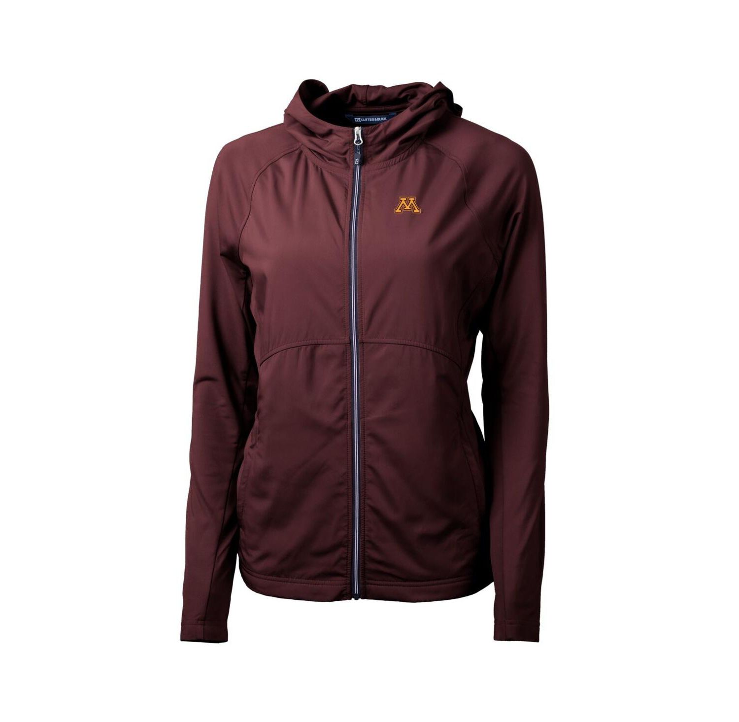 Women's Maroon Minnesota Golden Gophers Adapt Eco Knit Full-Zip Hoodie
