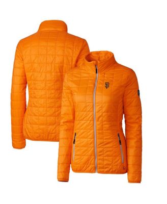 Women's Orange San Francisco Giants Rainier PrimaLoft Eco Full-Zip Puffer Jacket