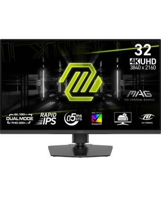 MAG 322URDF E16 16:9 Dual Mode 4K Ultra HD 160Hz and Full HD 320Hz IPS LCD HDR Gaming Monitor