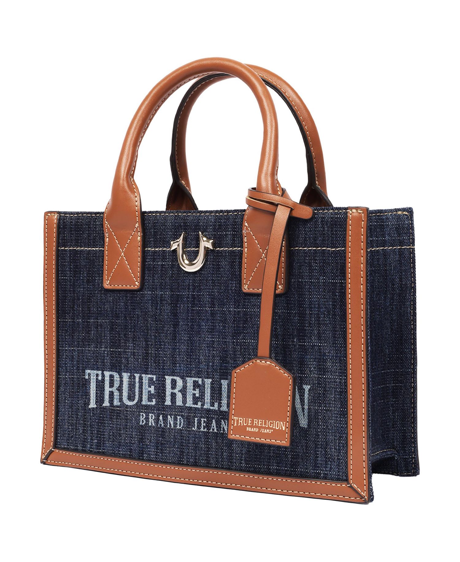 Modern Edge Denim Tote