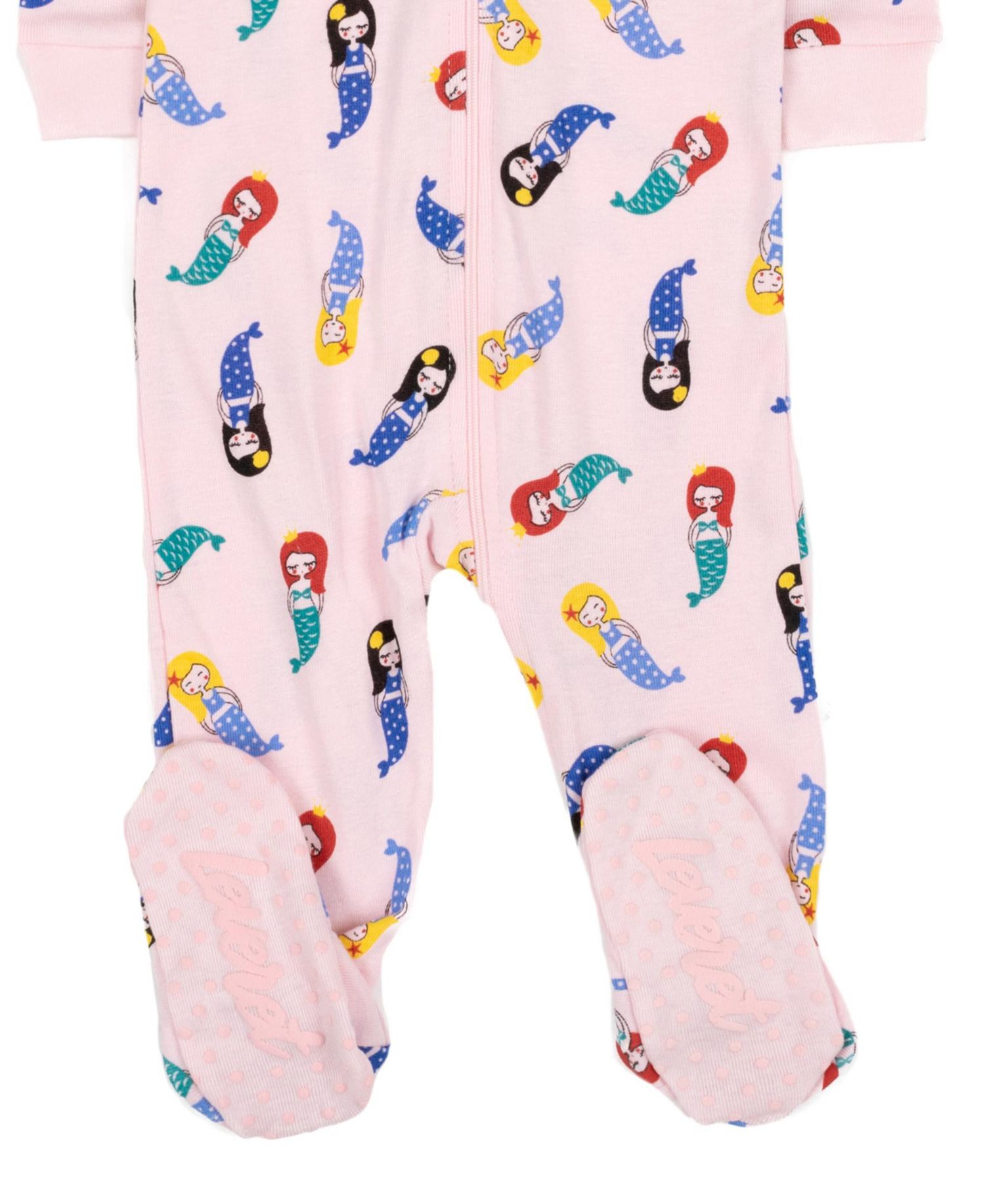 Baby Girls One-Piece Cotton Sleep And Play Footed Pajamas - Cute and Playful Prints