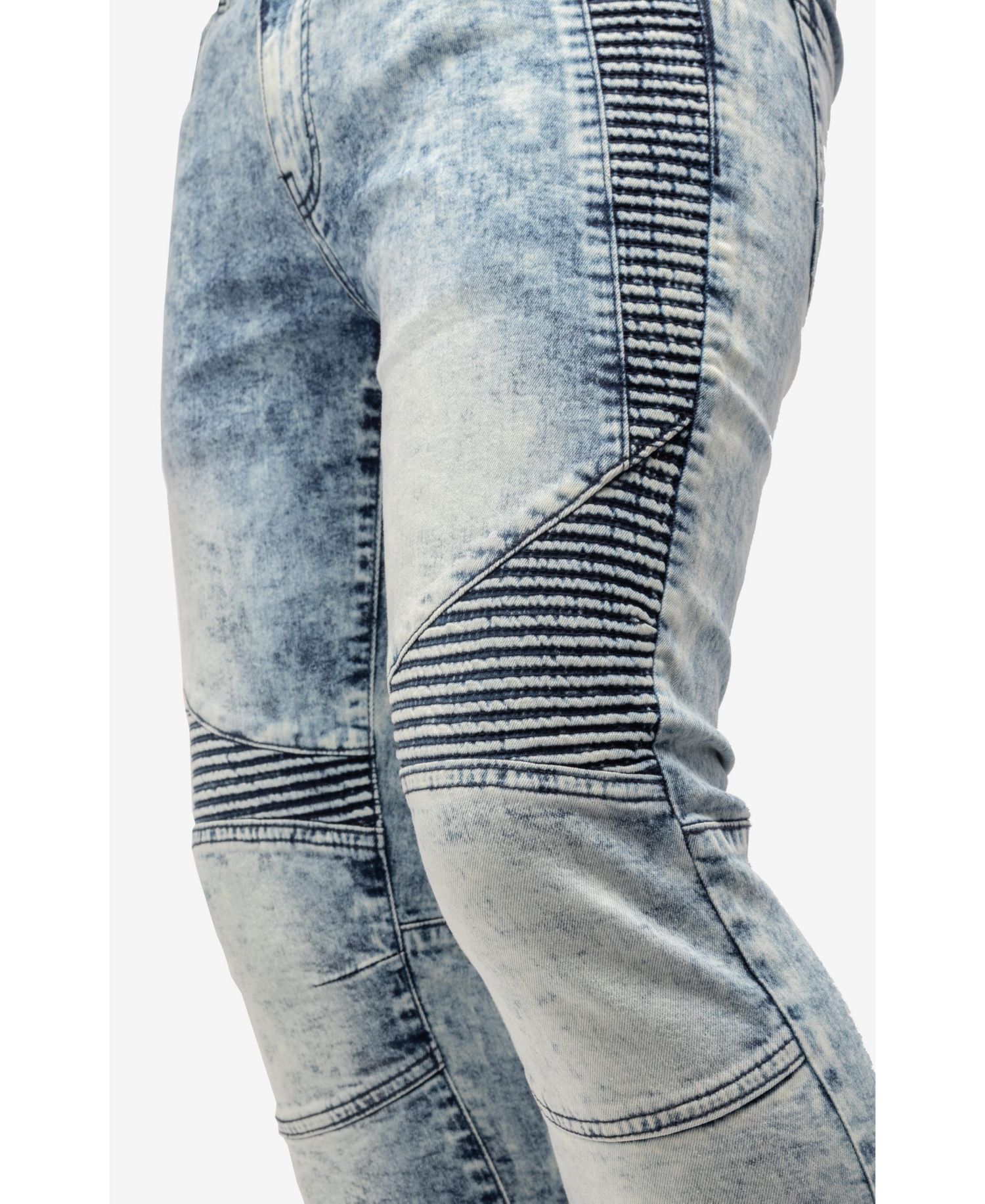 RAW X Men's Slim Stretch Moto 5-pocket Jeans