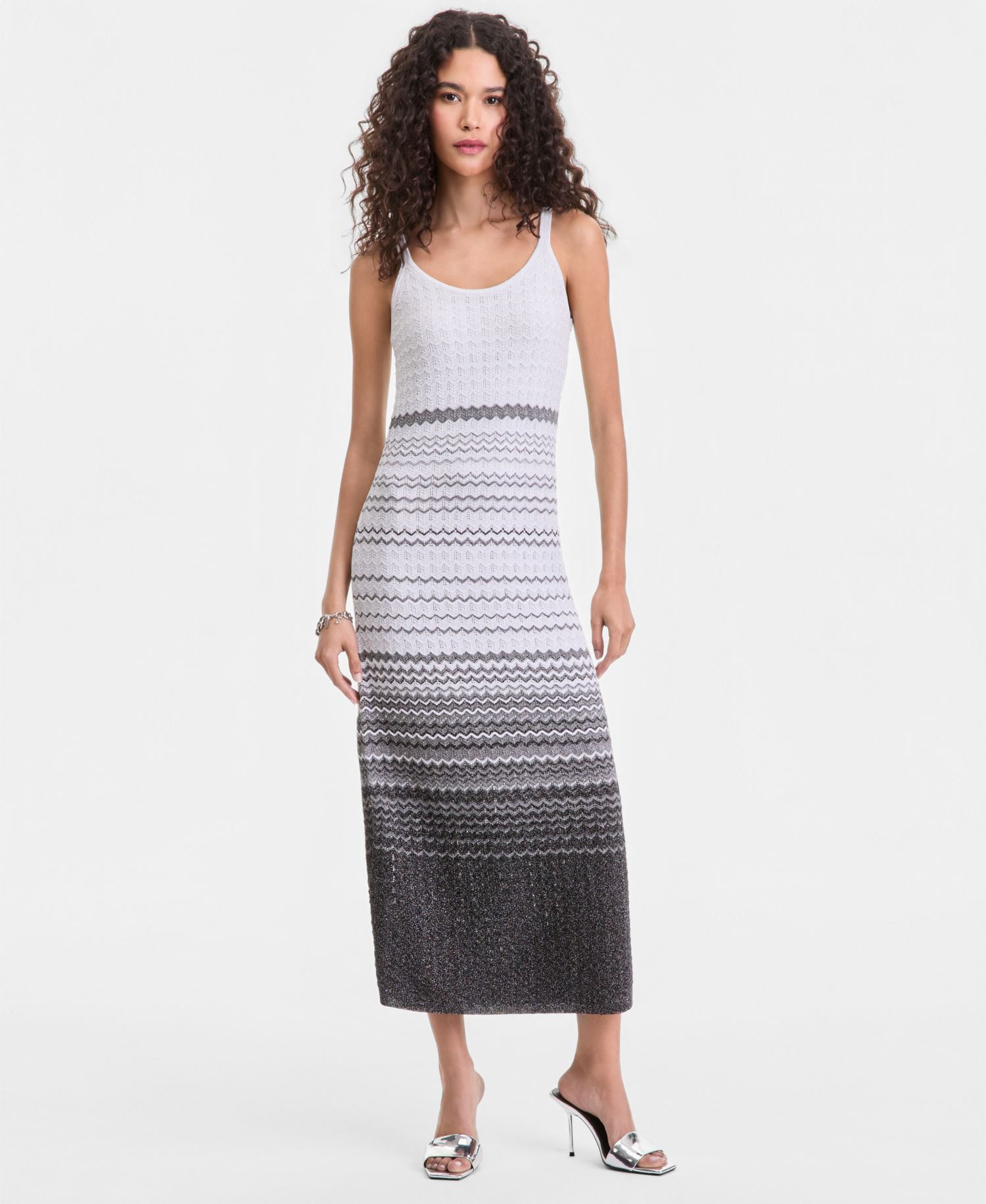 Women's Ombr&eacute; Stripe Sweater Dress