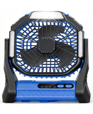Portable Rechargeable Fan LED Lantern USB Outdoor Camping Emergency 20000mAh