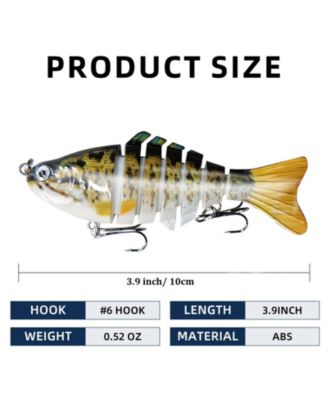 Fishing Lures Multi Jointed Swimbaits Slow Sinking