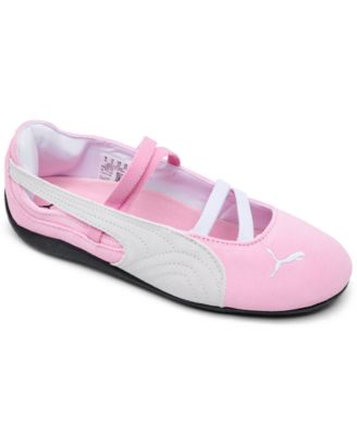 Big Girls' Speedcat Ballet Suede Mary Jane Sneakers from Finish Line