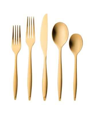 Milano Matte 20 Piece Flatware Set, Service for 4