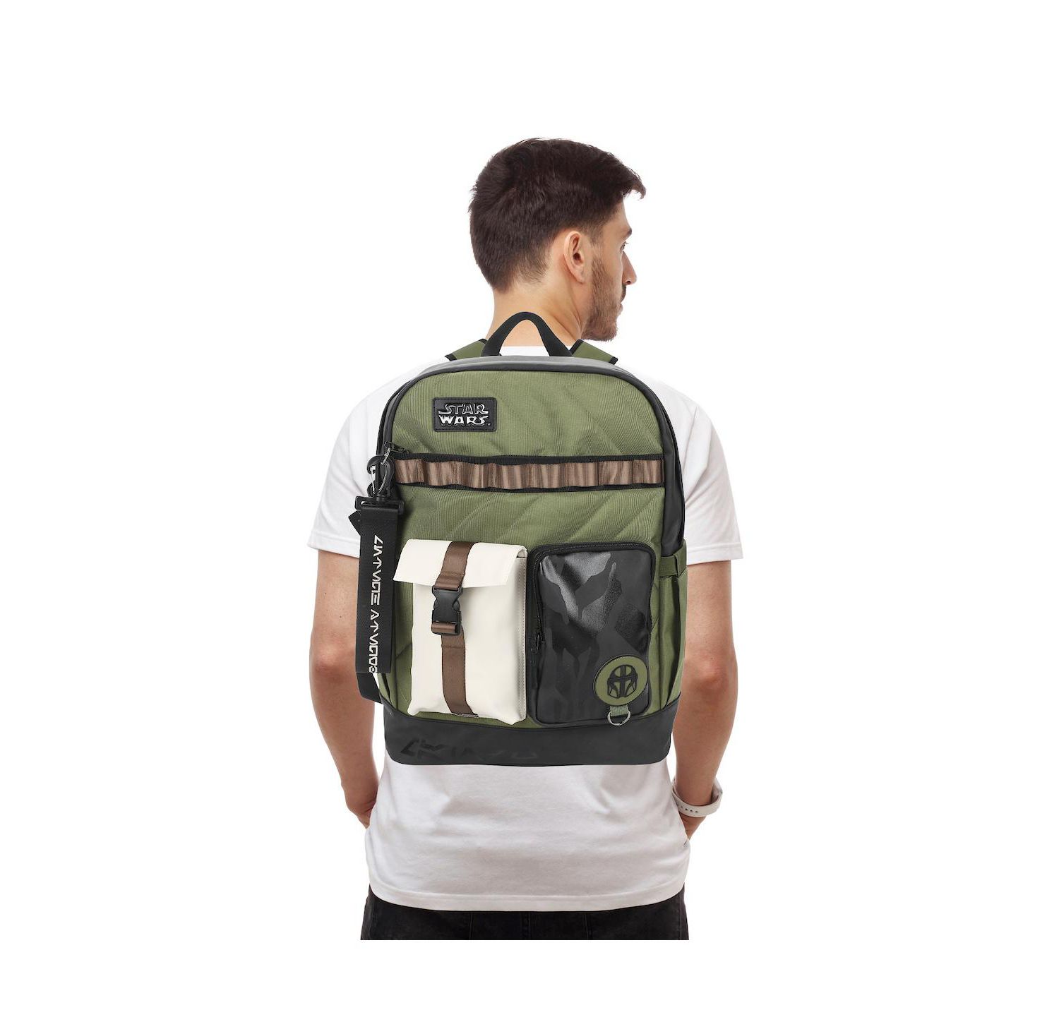 Star Wars The Mandalorian Green 18.5" Backpack