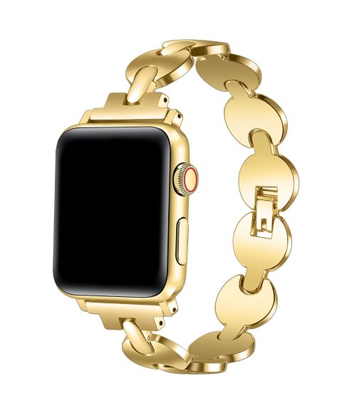 Ремешок для часов Posh Tech Sunny Metal Band for Apple Watch, цвет: Золотой