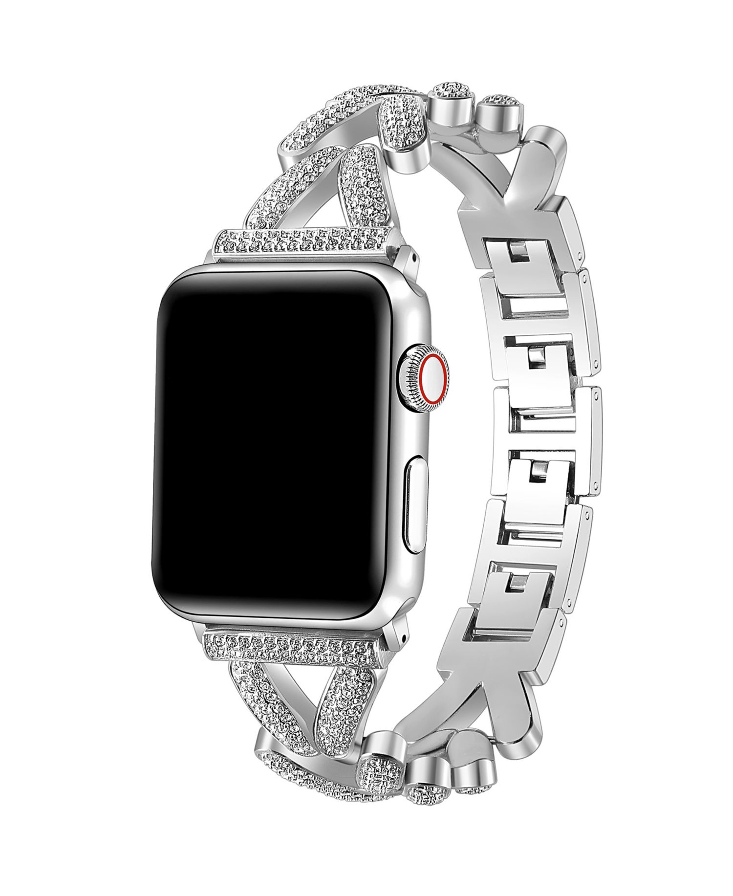 Valentina Stainless Steel and Rhinestone Band for Apple Watch