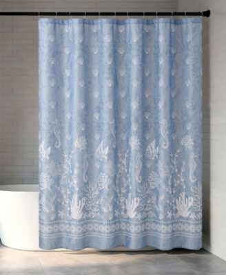 Fabric Bathroom Shower Curtain, 70" x 72"