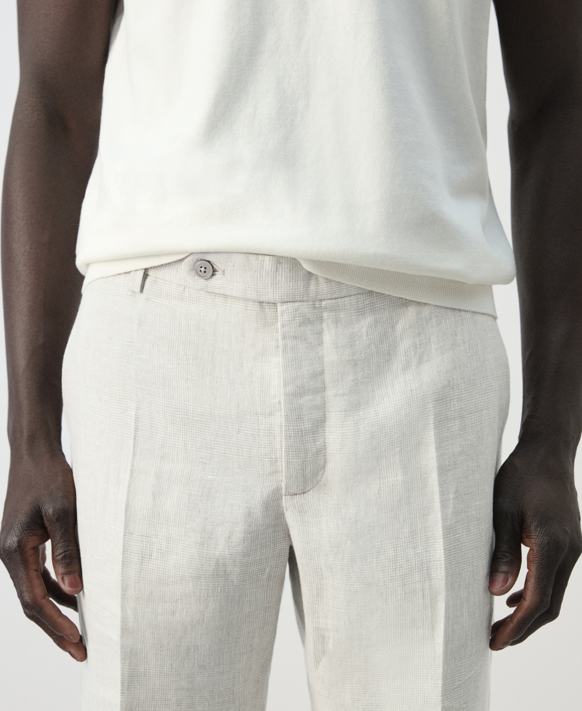 Mango Men's Regular-Fit Trousers