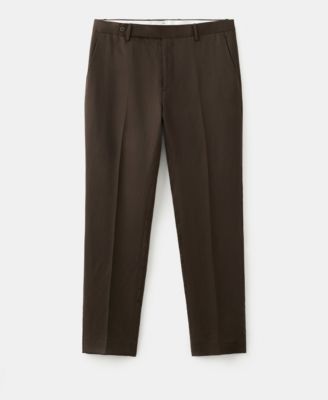 Men's Slim-Fit Lyocell Linen Pants