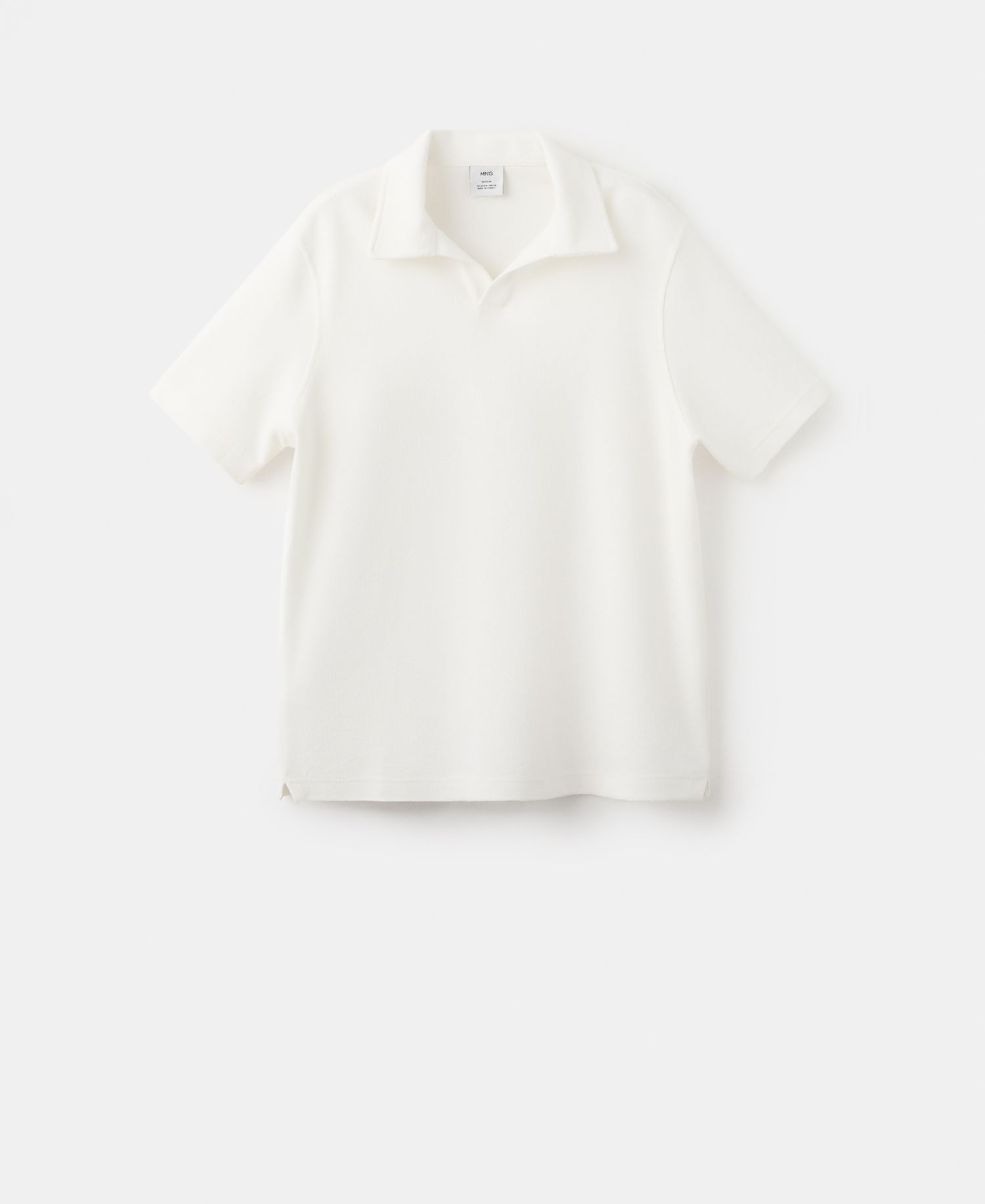 Men's Regular-Fit Textured Polo Shirt
