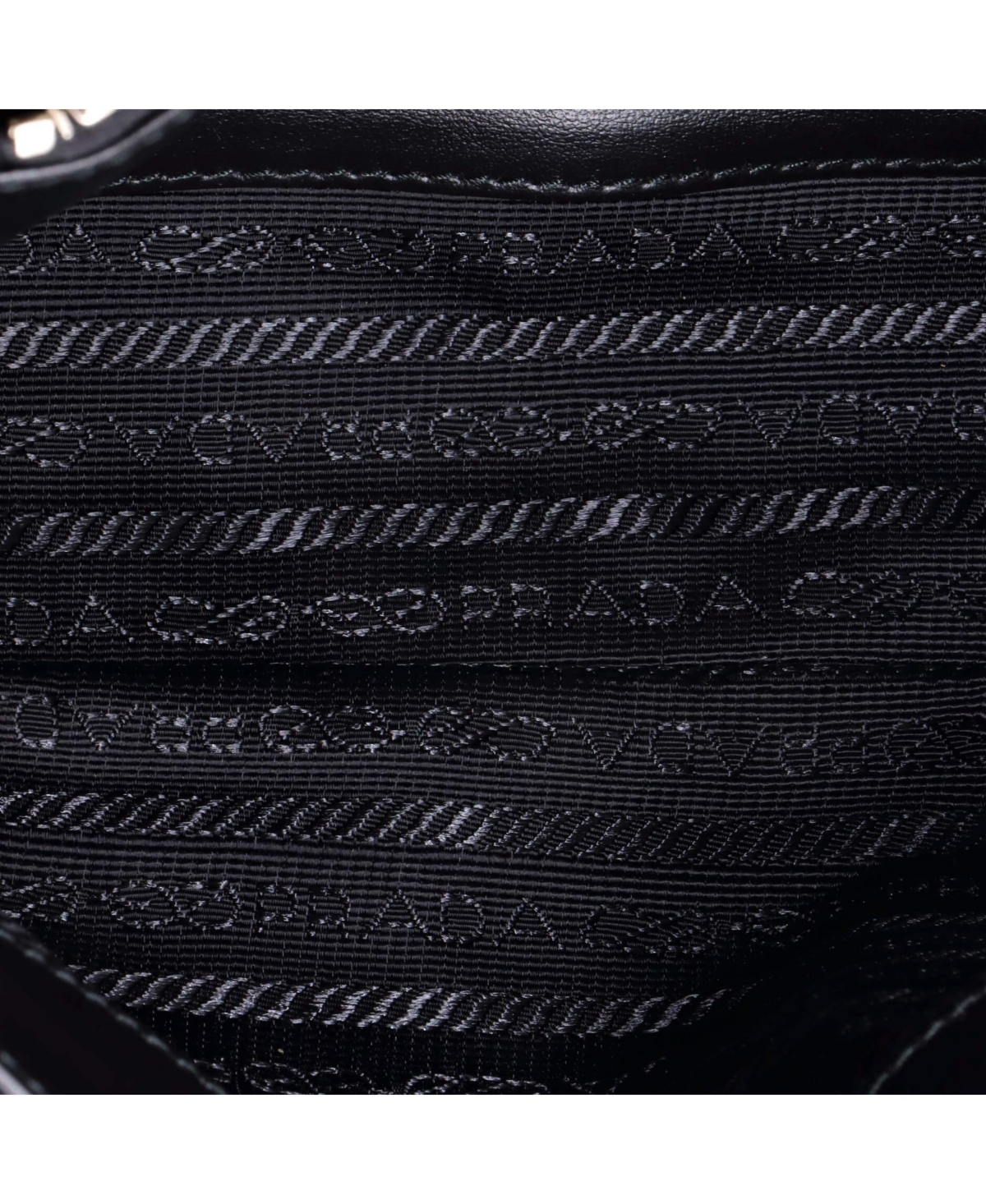 Pre-Owned Prada Buckle Pocket Crossbody Bag Spazzolato Leather and Tessuto