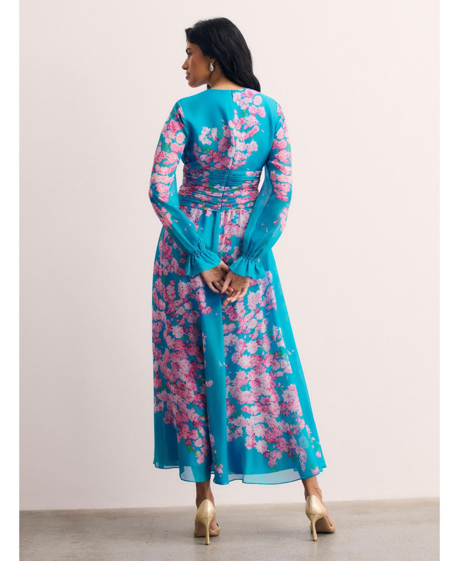 Women's Portofino Silk Chiffon Dress
