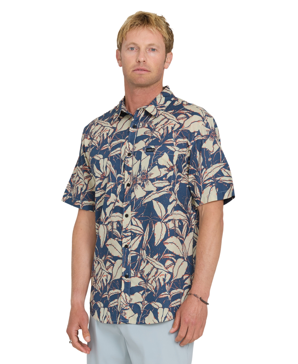 Quiksilver Men's Cantina Classic Short-Sleeve Shirt