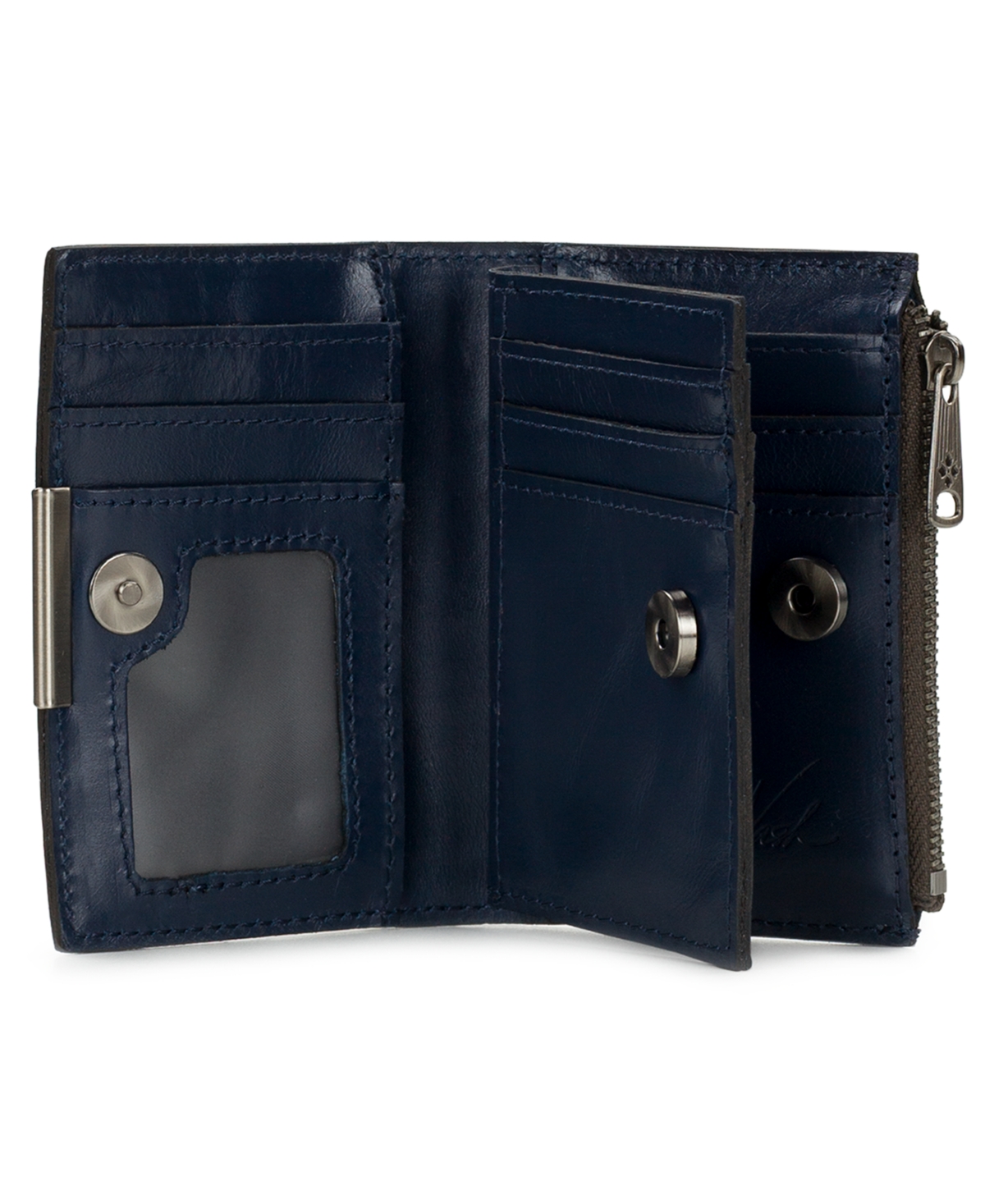 Patricia Nash Busalla Leather Bifold Zipper Wallet