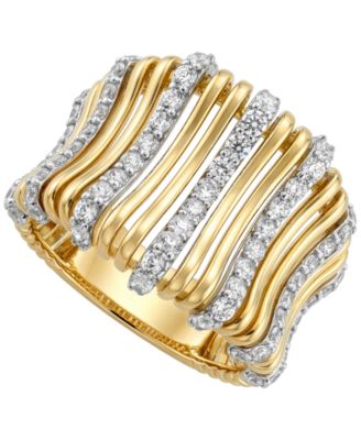 Diamond Ring (1 ct. t.w.) in 10k Yellow Gold